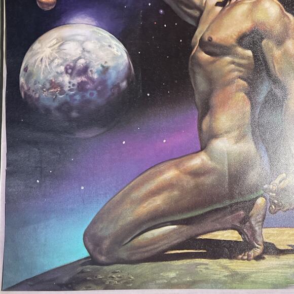 Boris Vallejo Reaching for the Stars Poster 19x23.5 Fantasy Art Vintage Rare - Picture 5 of 5